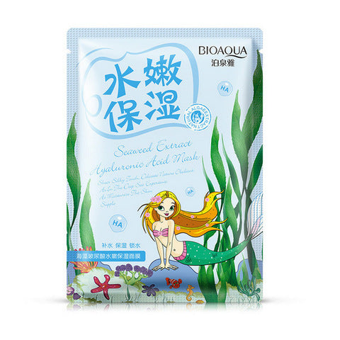 BIOAQUA Seaweed Extract Plant Essence Facial Sheet Mask