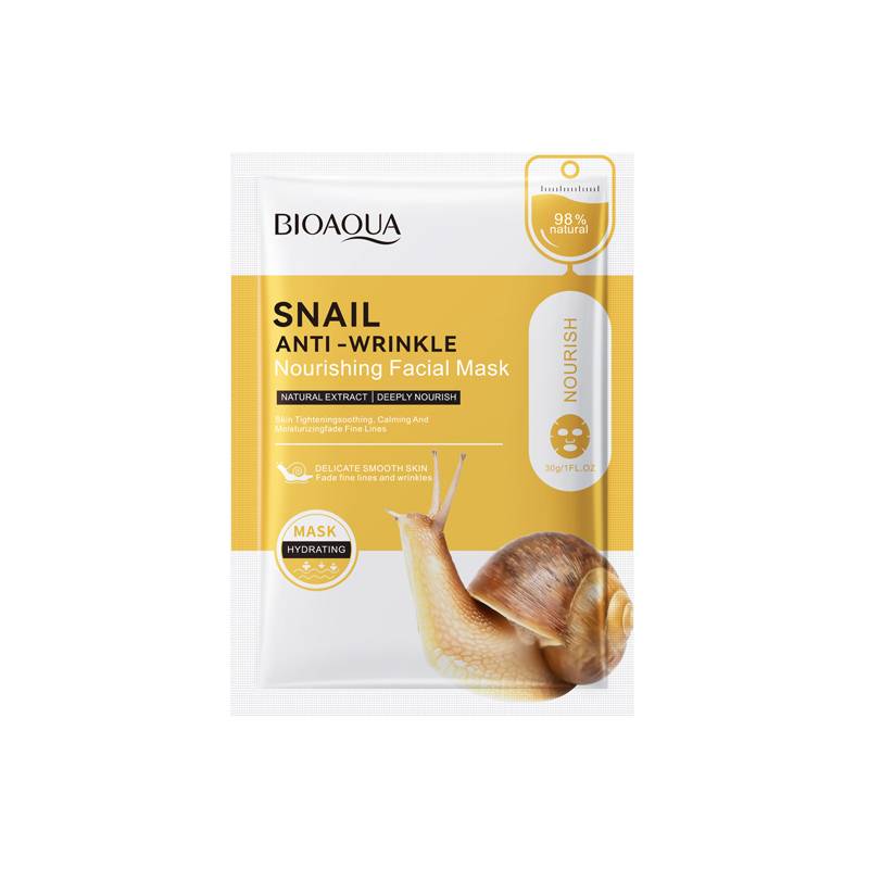 Bioaqua Snail Anti-Wrinkle Nourishing Facial Sheet Mask