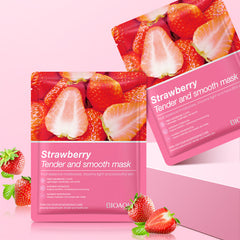 BIOAQUA Strawberry Tender and Smooth Face Sheet Mask