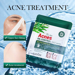 Sadoer Tea Tree Acne Oil Control Anti-Acne Facial Sheet Mask