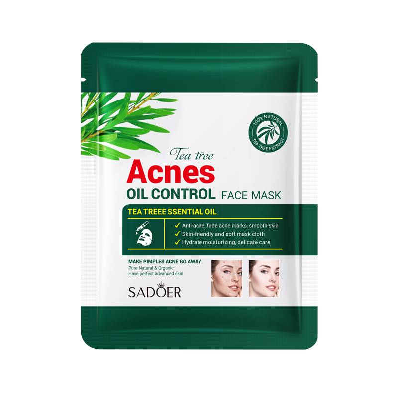 Sadoer Tea Tree Acne Oil Control Anti-Acne Facial Sheet Mask