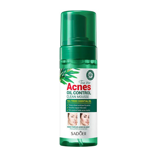 SADOER Tea Tree Anti Acne Oil Control Mousse Cleanser 150g