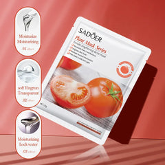 SADOER Tomato Brightening Face Sheet Mask