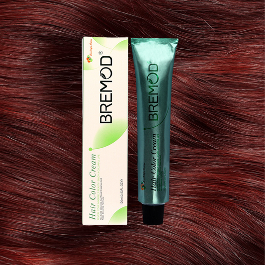 Bremod Hair Color Cream 5.65 Light Burgundy Brown 100ml