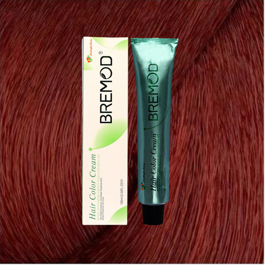 Bremod Hair Color Cream  7.66 Medium Intense Red Blond 100ml