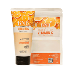 BNB Vitamin C Bright Booster ( scrub+Mask)