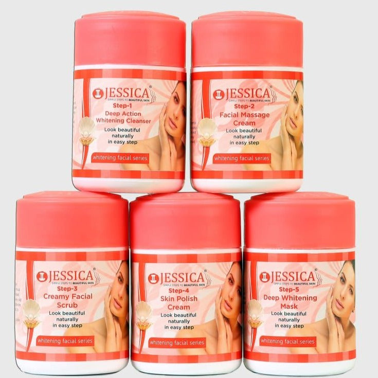 5 pieces Jessica facial 230gram each jar