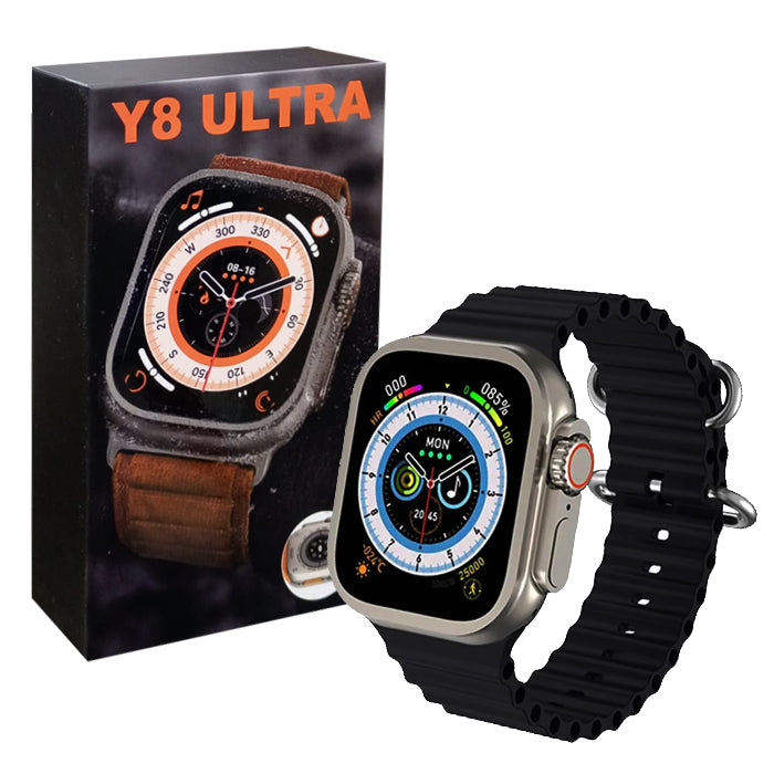 Y8 Ultra Smart Watch HD screen Wireless Charging water proof