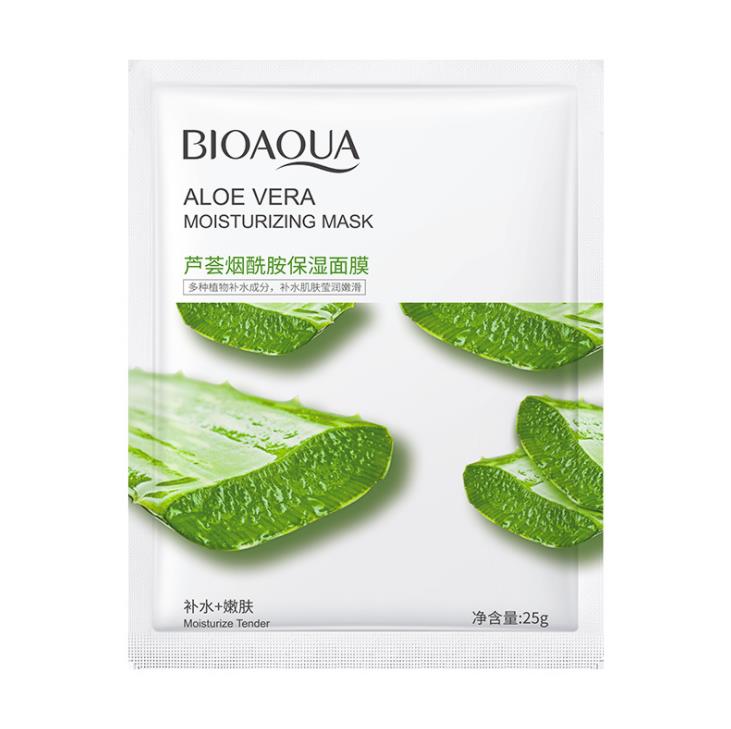 BIOAQUA Aloe Vera Moisturizing Face Sheet Mask Improving Dryness Mask