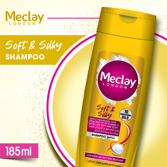 Meclay London - Soft & Silky Shampoo 185ml