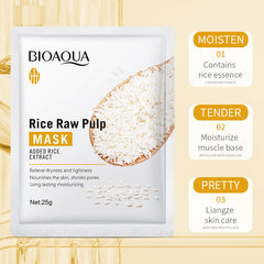 Bioaqua Pack of 4 Glow & Glowing Rice Skincare Series