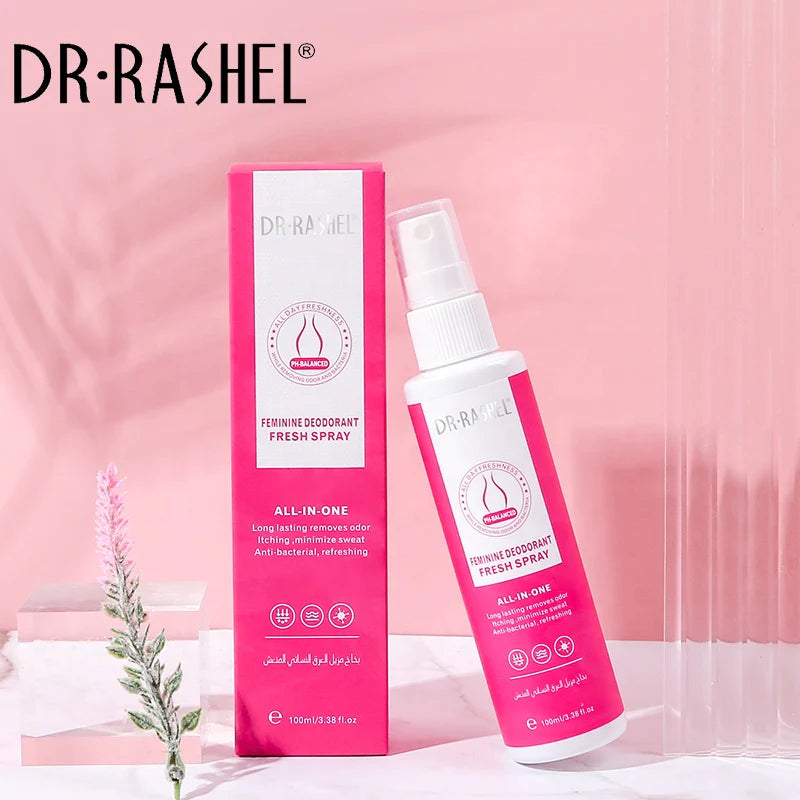 DR.RASHEL Feminine Deodorant Fresh Spray For Private Parts All-In-One