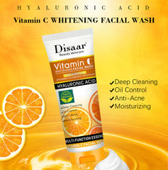 Disaar Deep Cleansing Whitening Vitamin C Face Wash 100ml