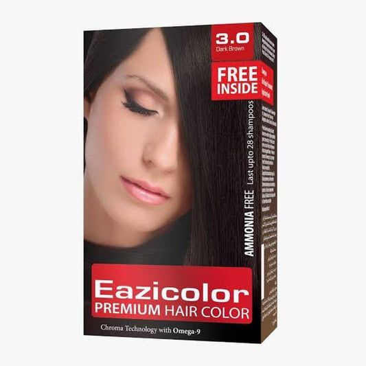 Eazicolor Hair Color 3.0 Dark Brown