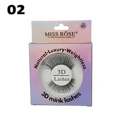 Missrose Luxury 3D mink lashes