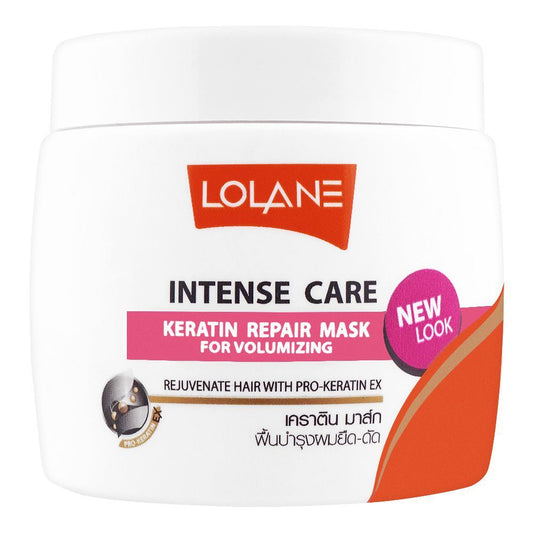 Lolane Intense Care Keratin Hair Repair Mask volumize 200ml