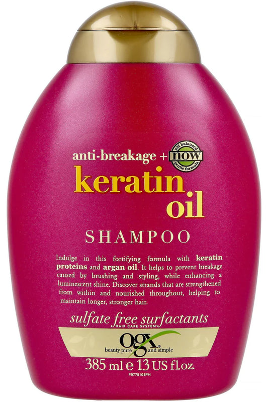 OGX Anti-Breakage + Keratin Oil Shampoo 385ml