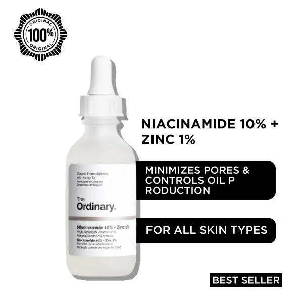 Ordinary Niacinamide (Vit B3) 10% + Zinc 1% 30 ML