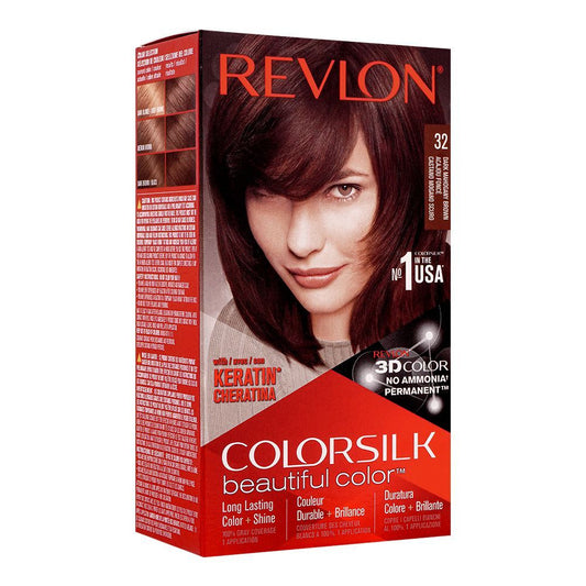 Revlon Hair Color Dark Mahogany Brown 32 Colorsilk