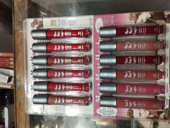 Meat Matt Lipgloss Tray Pack of 12 Red Nude mix colours Collection