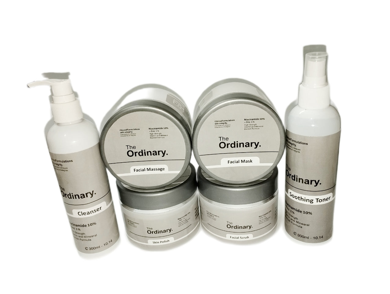 Ordinary Niacinamide Facial Skincare Kit With Free Niacinamide Serum