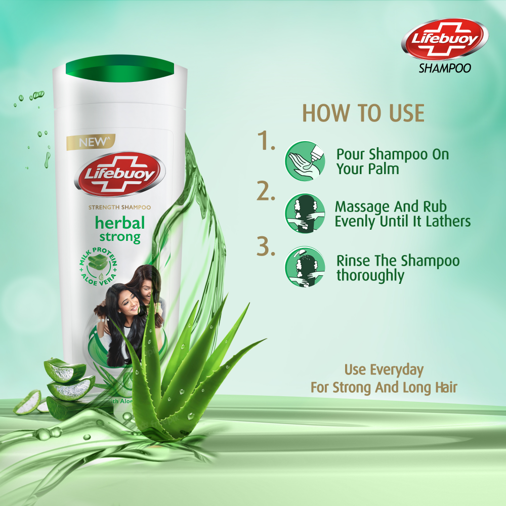 Lifebuoy Shampoo Herbal - 660Ml