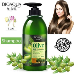 Bioaqua Pack of 2 Olive Shampoo and Olive Hair mask