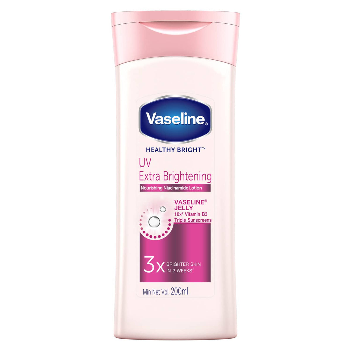 Vaseline Healthy Bright UV Extra Brightening Lotion, 200ml