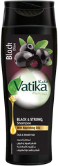 Vatika Black Olive Shine Shampoo With Strong Nourish Oils