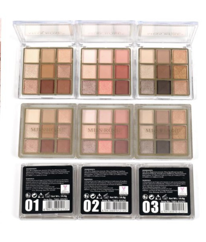 Missrose New 9 Colour Eyeshadow Palette (032)