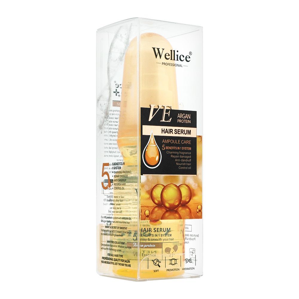 Wellice VE Argan Protein Hair Serum, 70ml